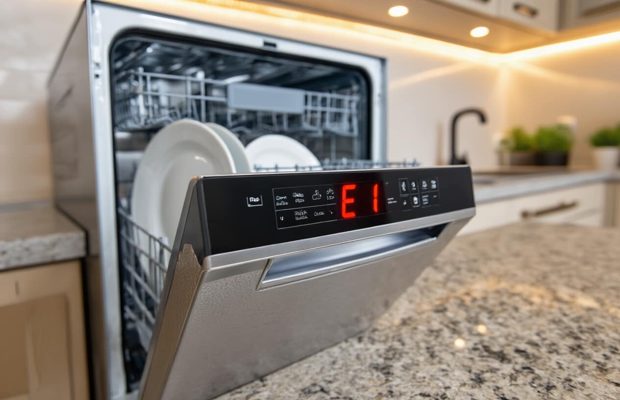 Understanding E1 Error Code in Dishwashers